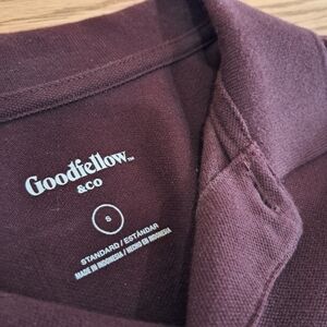 Goodfellow & Co Burgundy Polo Shirt